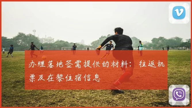 办理落地签需提供的材料：往返机票及在黎住宿信息